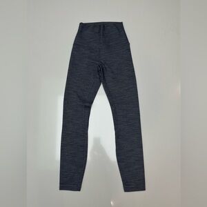 like new, never worn lululemon gray align leggings sz 2